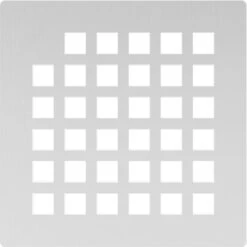 Grille Inox Pour Siphon Carré 10×10, NICOLL