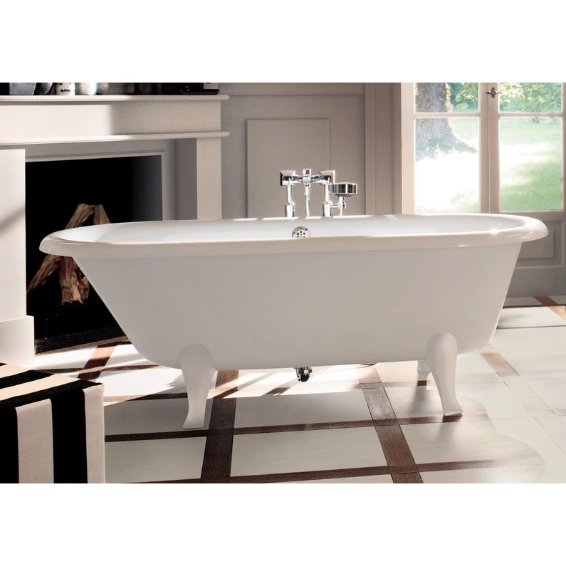 Baignoire îlot Ovale L.177x L.77 Cm Blanc, VILLEROY & BOCH Hommage Crystal 1 Baignoire îlot Ovale L.177x L.77 Cm Blanc, VILLEROY & BOCH Hommage Crystal
