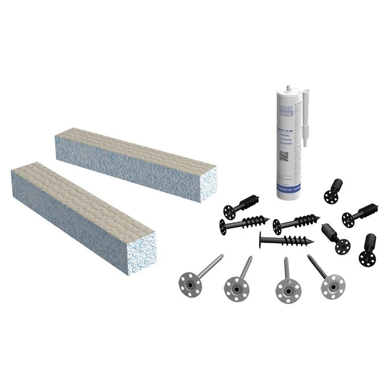 Tablier Pour Receveur H.5 Cm X L.15 Cm, LUX ELEMENTS 1 Tablier Pour Receveur H.5 Cm X L.15 Cm, LUX ELEMENTS