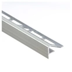 Profilé De Transition Sol Gris Aluminium L.100 Cm X Ep.11,1 Mm