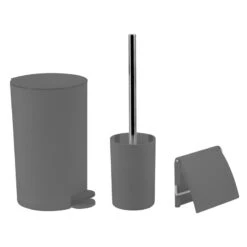 Poubelle De Salle De Bains 3 L Granit 3 NORASIA