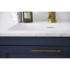 Plan Vasque Simple Marbre Kende L.101 X P.46 Cm Blanc -Maison Série Magasin 82185229 6 0 5988799 h 000000000000