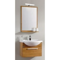 Spot Pour Miroir Avec éclairage Intégré, L.20 X H.4 Cm Fano