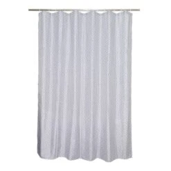 Rideau De Douche En Textile Paris N°1 L.180 X H.200 Cm, Atomic SENSEA