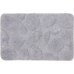 Tapis De Bain L.50 X L.80 Cm Gris, Pebbles SENSEA