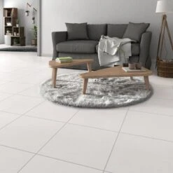 Carrelage Sol Et Mur Forte Effet Pierre Beige Lazy L.45 X L.45 Cm