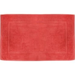 Tapis De Bain L.50 X L.80 Cm Rouge, Terry SENSEA RETRAIT 2H
