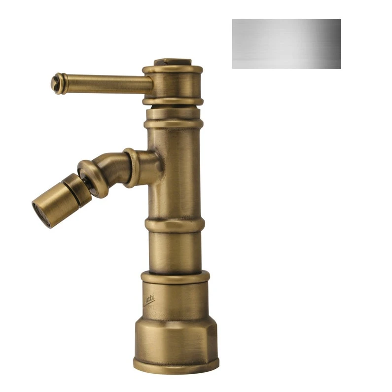 Mitigeur De Bidet Chromé Brossé, MARTI 1921 Loft 1 Mitigeur De Bidet Chromé Brossé, MARTI 1921 Loft