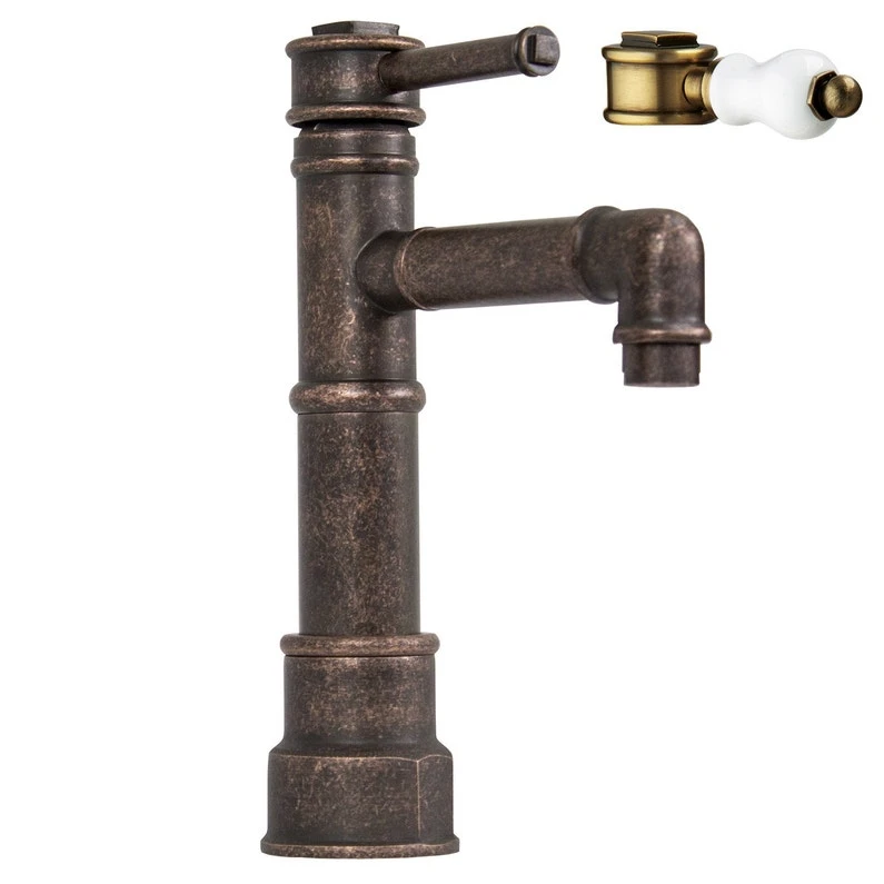 Mitigeur De Lavabo Brillant, MARTI 1921 Loft Cuivre 1 Mitigeur De Lavabo Brillant, MARTI 1921 Loft Cuivre