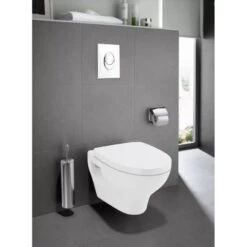 Pack WC Suspendu Bâti Sol Double Rapid Sl Et Pop Blanc GROHE / ROCA