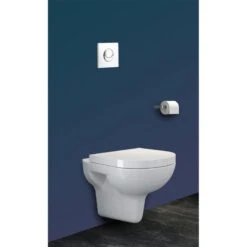 Pack WC Suspendu Bâti Sol Double Rapid Sl Plaque Blanche GROHE / VELVET