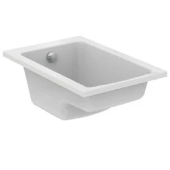Baignoire Rectangulaire L.105x L.70 Cm Blanc, IDEAL STANDARD Connect Air Sabot