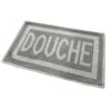 Tapis De Douche L.50 X L.80 Cm Gris Clair