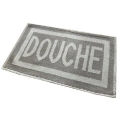 Tapis De Douche L.50 X L.80 Cm Gris Clair