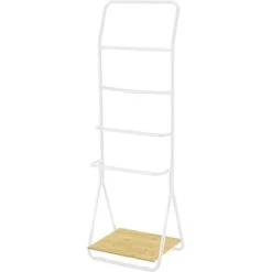 Porte-serviettes à Poser, Wenko Verona Blanc Brillant