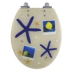 Abattant Frein De Chute Multicolore Résine Tropic