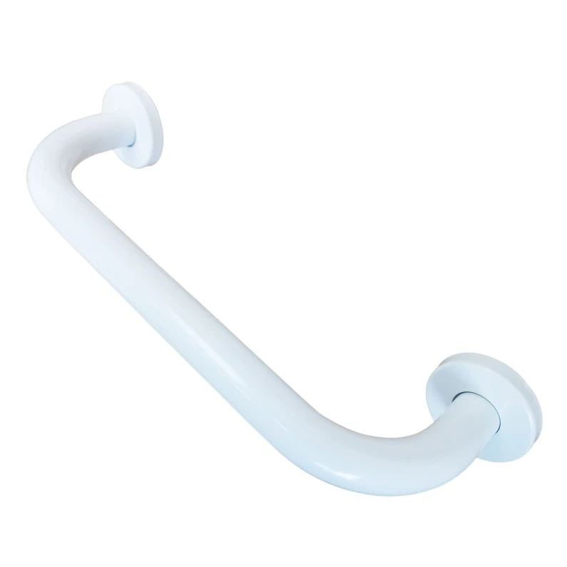 Barre D’appui à Fixer, Acier Inoxydable Blanc, 30 Cm 1 Barre D’appui à Fixer, Acier Inoxydable Blanc, 30 Cm