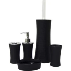 Brosse WC Gom -Maison Série Magasin brosse wc gom noir noir 0 1