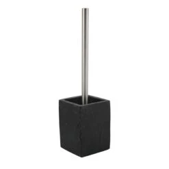 Brosse WC Pierre Stone, Noir-noir 0