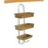 Etagère De Bain / Douche à Suspendre, Naturel, Wellness