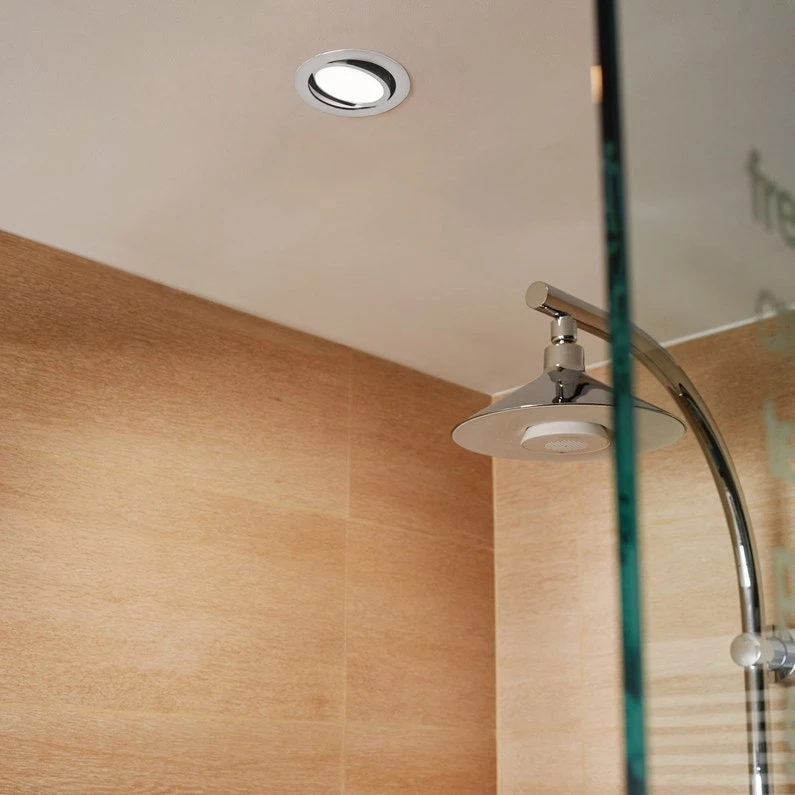 Kit 1 Spot Encastrer Salle De Bains Lindi Orientable INSPIRE LED Intégrée Blanc 1 Kit 1 Spot Encastrer Salle De Bains Lindi Orientable INSPIRE LED Intégrée Blanc