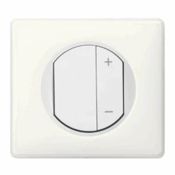 Legrand Céliane – Ecovariateur 2 Fils Sans Neutre – Ensemble Blanc Complet à Griffes