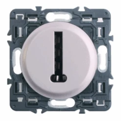 Legrand Céliane – Prise Téléphone En T 8 Contacts – Ensemble Titane à Griffes – à Composer