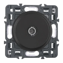 Legrand Céliane – Prise TV Simple Mâle – Ensemble Graphite à Griffes – à Composer