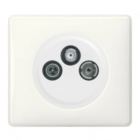 Search Legrand Céliane – Prise TV-FM-SAT – Ensemble Blanc Complet à Griffes 1 Search Legrand Céliane – Prise TV-FM-SAT – Ensemble Blanc Complet à Griffes