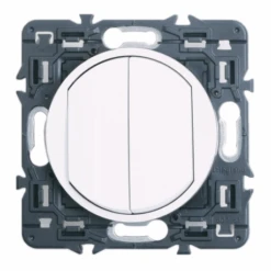 Legrand Céliane – Va Et Vient + Bouton Poussoir 6A – Ensemble Blanc à Composer