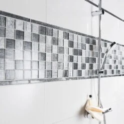 Listel Fantasy Lisse Noir, L.2 X L.40 Cm