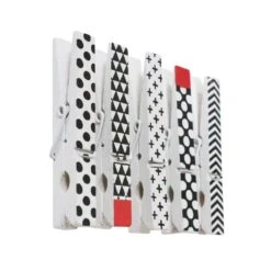 Lot De 16 Pinces à Linge Multicolore, Dotty