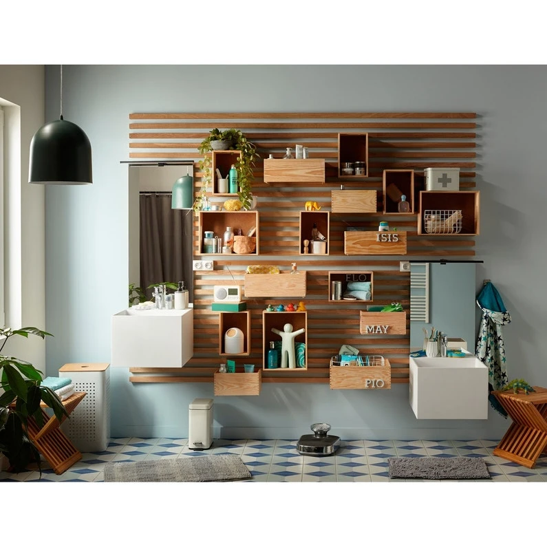 Mini Poubelle Métal Scandi, White N°0 2 Mini Poubelle Métal Scandi, White N°0 – Image 2