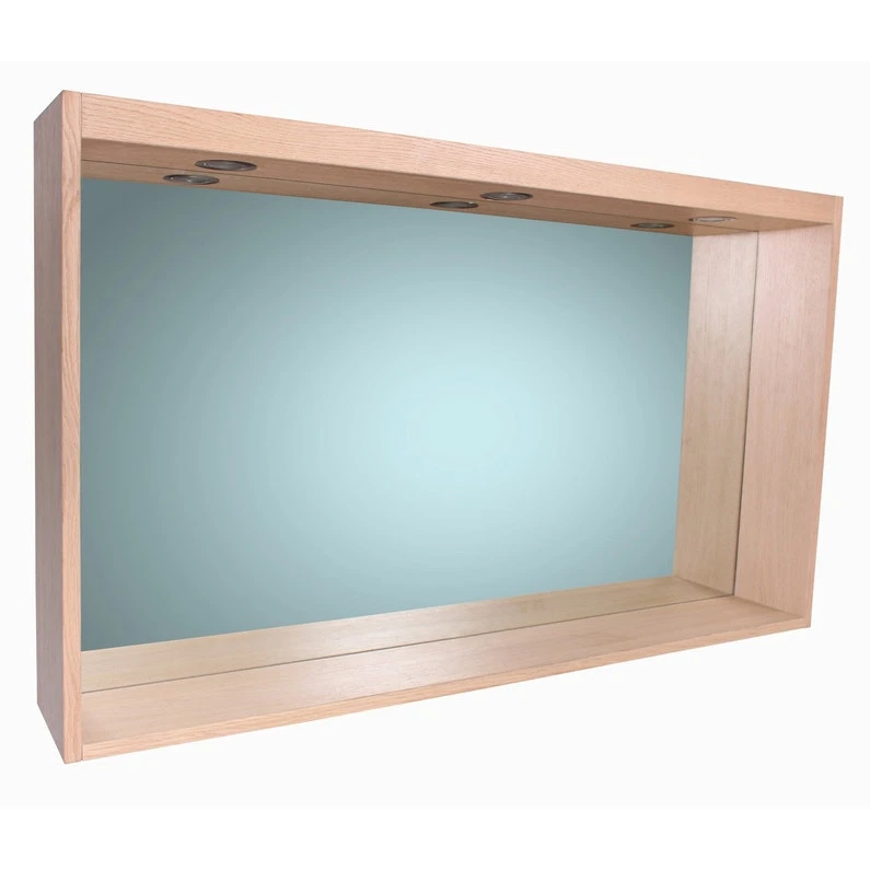 Miroir Avec éclairage Intégré, L.120 X H.70 Cm Storm 1 Miroir Avec éclairage Intégré, L.120 X H.70 Cm Storm