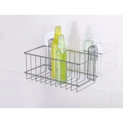 Panier De Bain / Douche électrostatique, Chromé, Static Loc