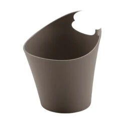 Panier En Plastique Brun Taupe 3, Potichelli