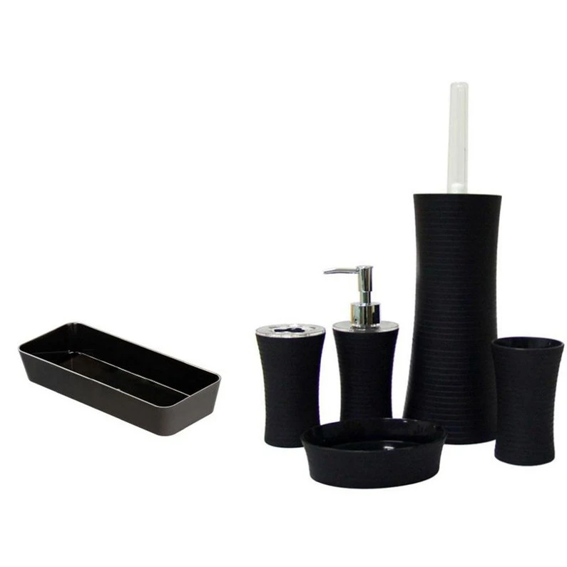 Panier En Plastique Noir-noir 0, Gom 2 Panier En Plastique Noir-noir 0, Gom – Image 2