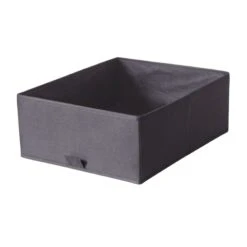 Panier En Textile 31X14 Cm, Gris Paris 1, Easy