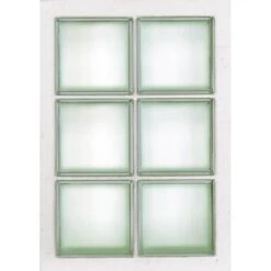 Panneau 6 Briques De Verre, Transparent