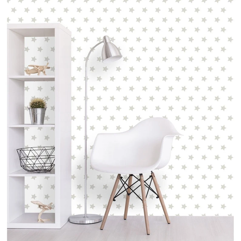 Papier Peint Papier Star Beige 1 Papier Peint Papier Star Beige