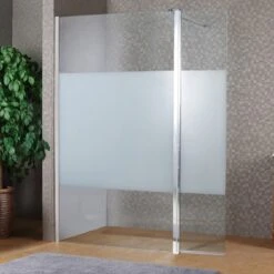 Paroi De Douche à L’italienne, L.120 Cm + L.40 Cm Verre Fumé 8 Mm Remix