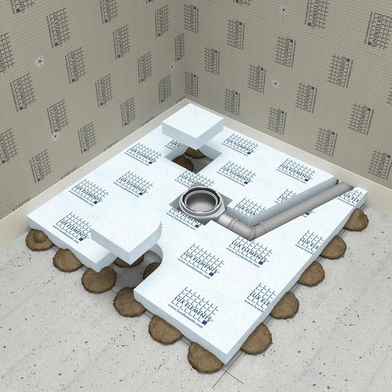 Surélévation Pour Receveur à Carreler L.100 X L.80 Cm, LUX ELEMENTS 2 Surélévation Pour Receveur à Carreler L.100 X L.80 Cm, LUX ELEMENTS – Image 2