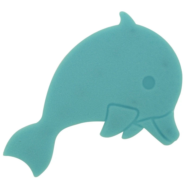 Tapis Antidérapant Bleu Pour Baignoire / Douche, Dauphins 1 Tapis Antidérapant Bleu Pour Baignoire / Douche, Dauphins
