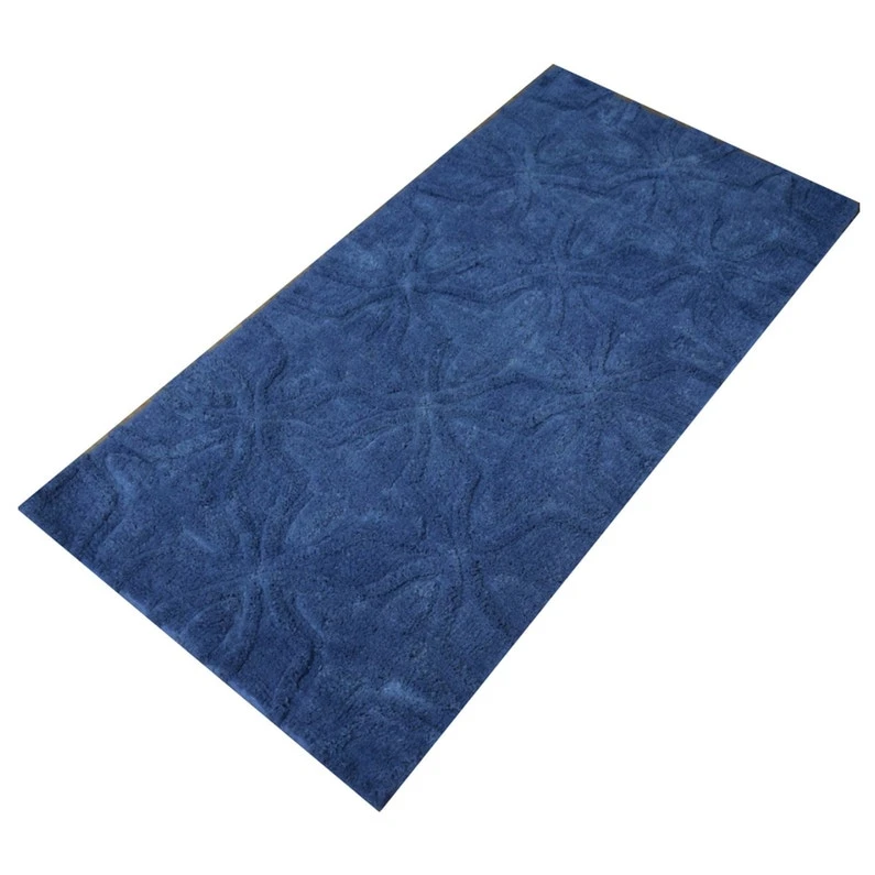 Tapis De Bain Double Vasque L.60 X L.120 Cm Granit N°3, Royal SENSEA 1 Tapis De Bain Double Vasque L.60 X L.120 Cm Granit N°3, Royal SENSEA